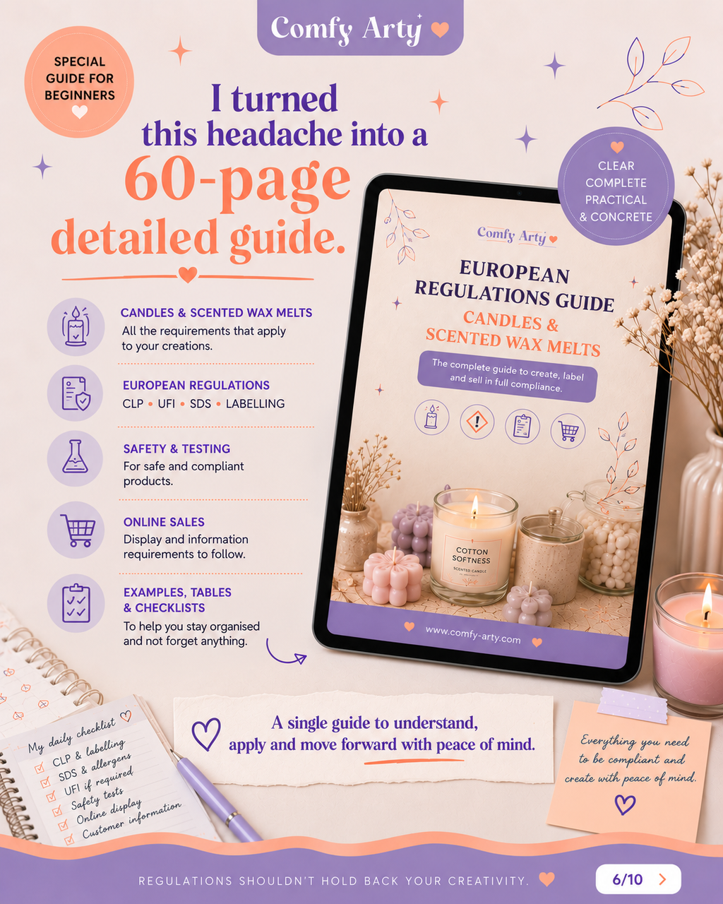 European Regulation Guide for candles and scented wax melts [English version]