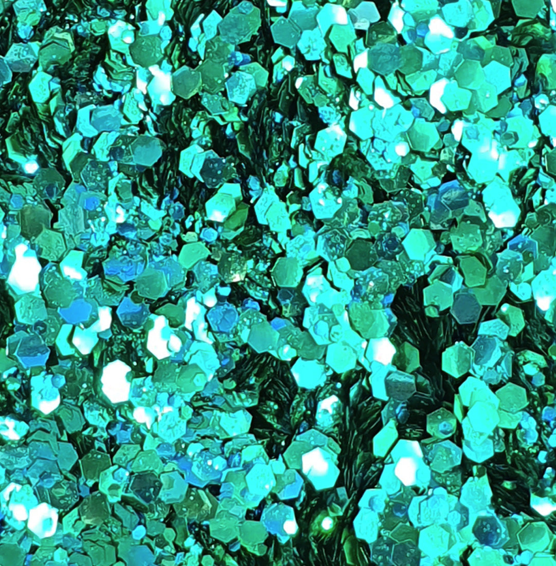 Paillettes Vegan Turquoise Polysirène