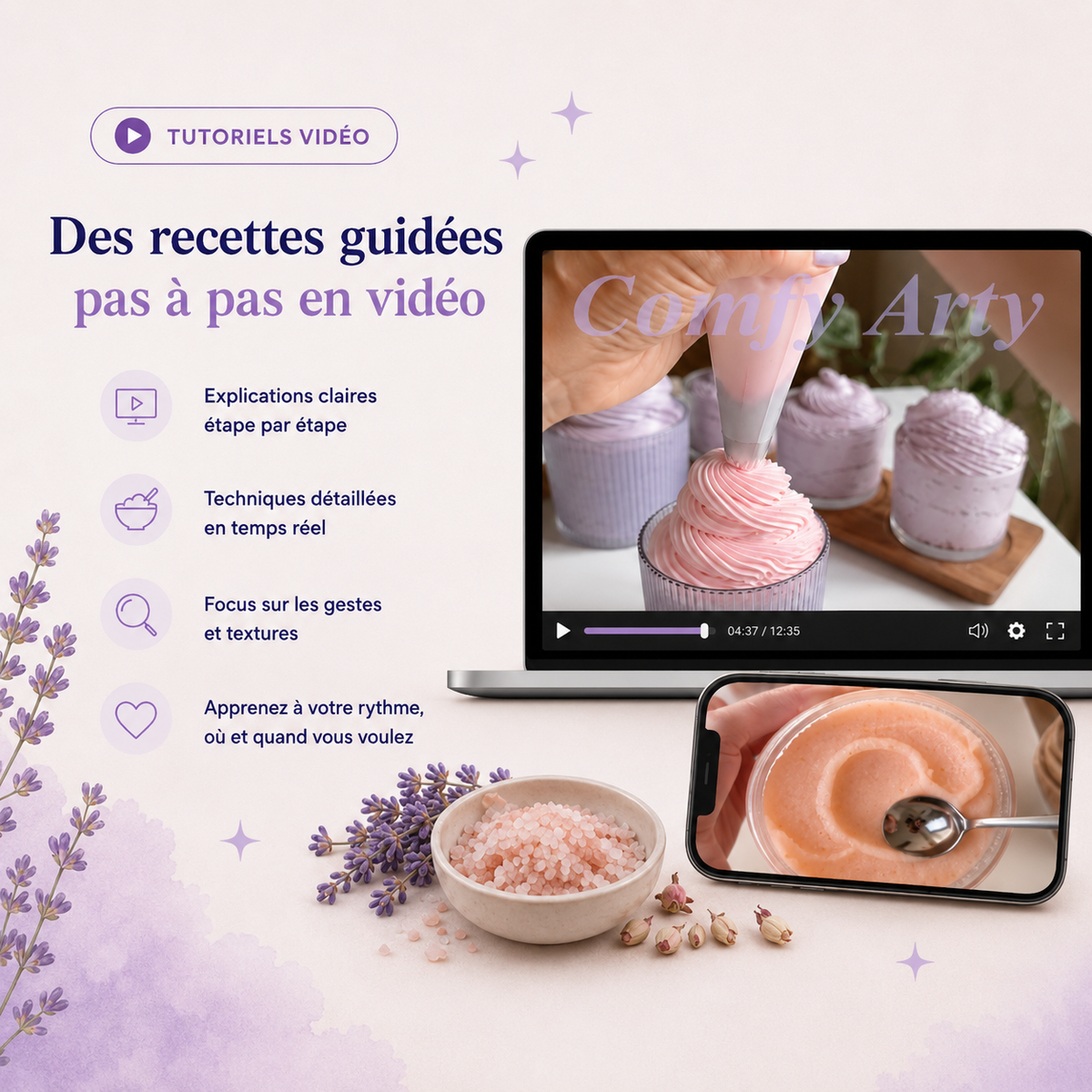 COSMY ARTY | Formation Cosmétique artisanale & savons | Formulation, Recettes, Tutoriels [en vidéos]