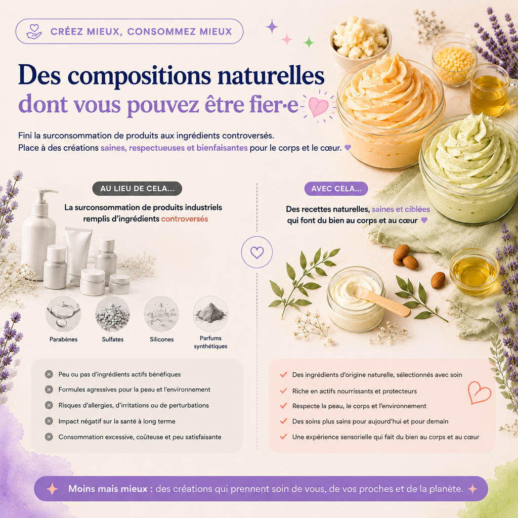 COSMY ARTY | Formation Cosmétique artisanale & savons | Formulation, Recettes, Tutoriels [en vidéos]