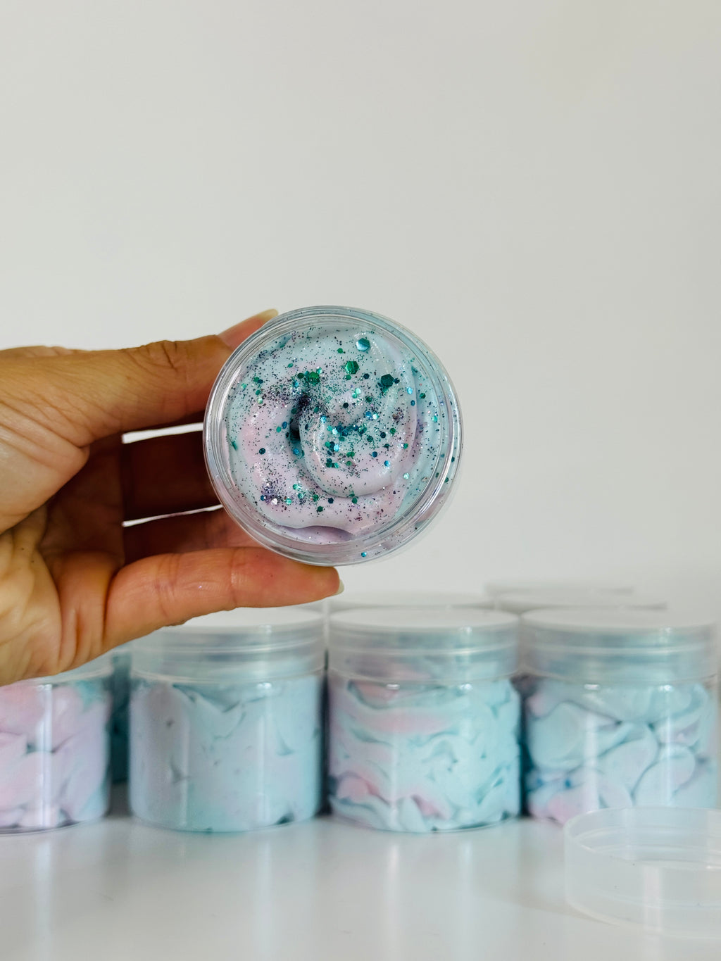 Paillettes Vegan Turquoise Polysirène