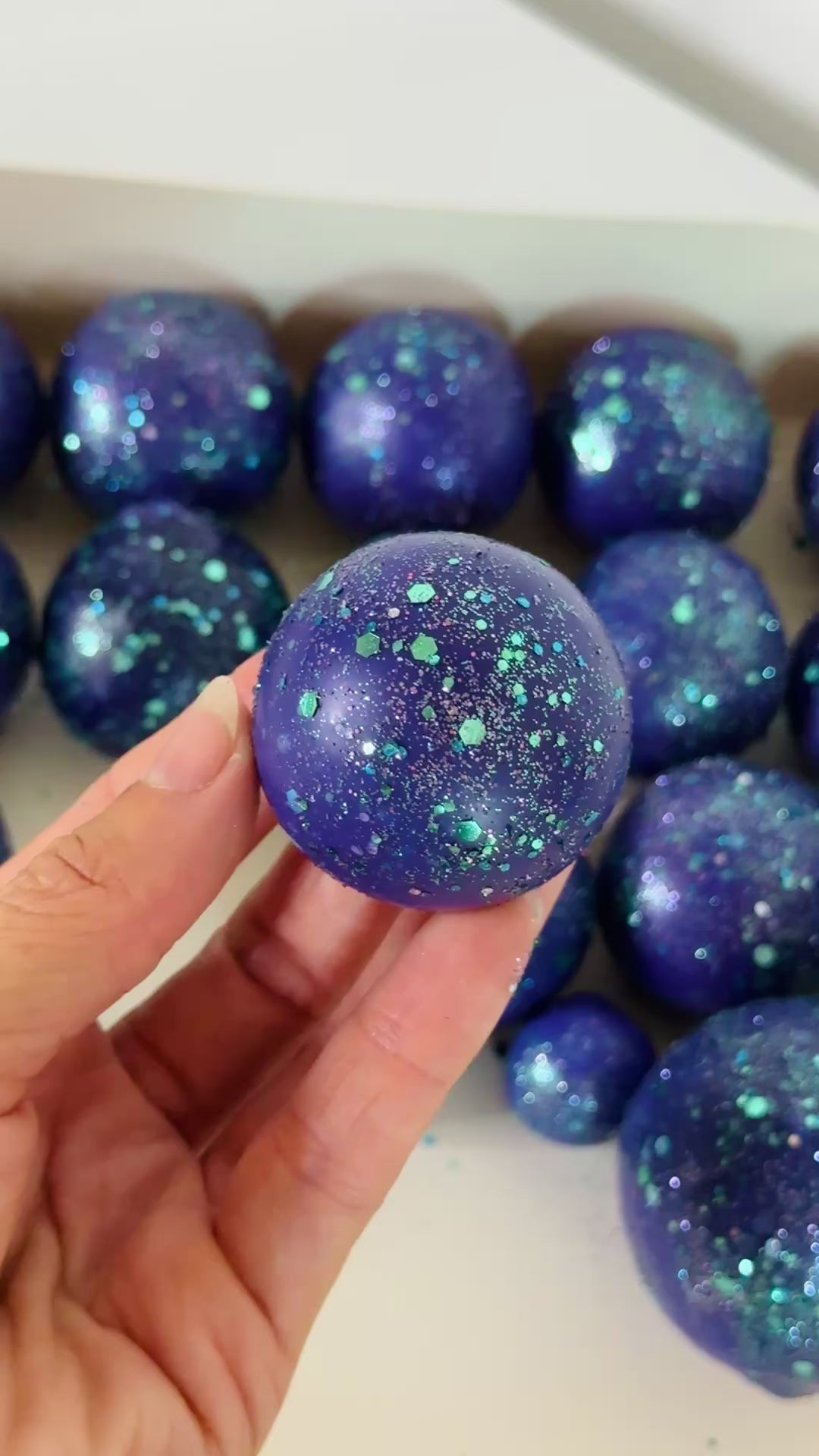 ASMR Galaxy CrackyPop | Boule Mauve