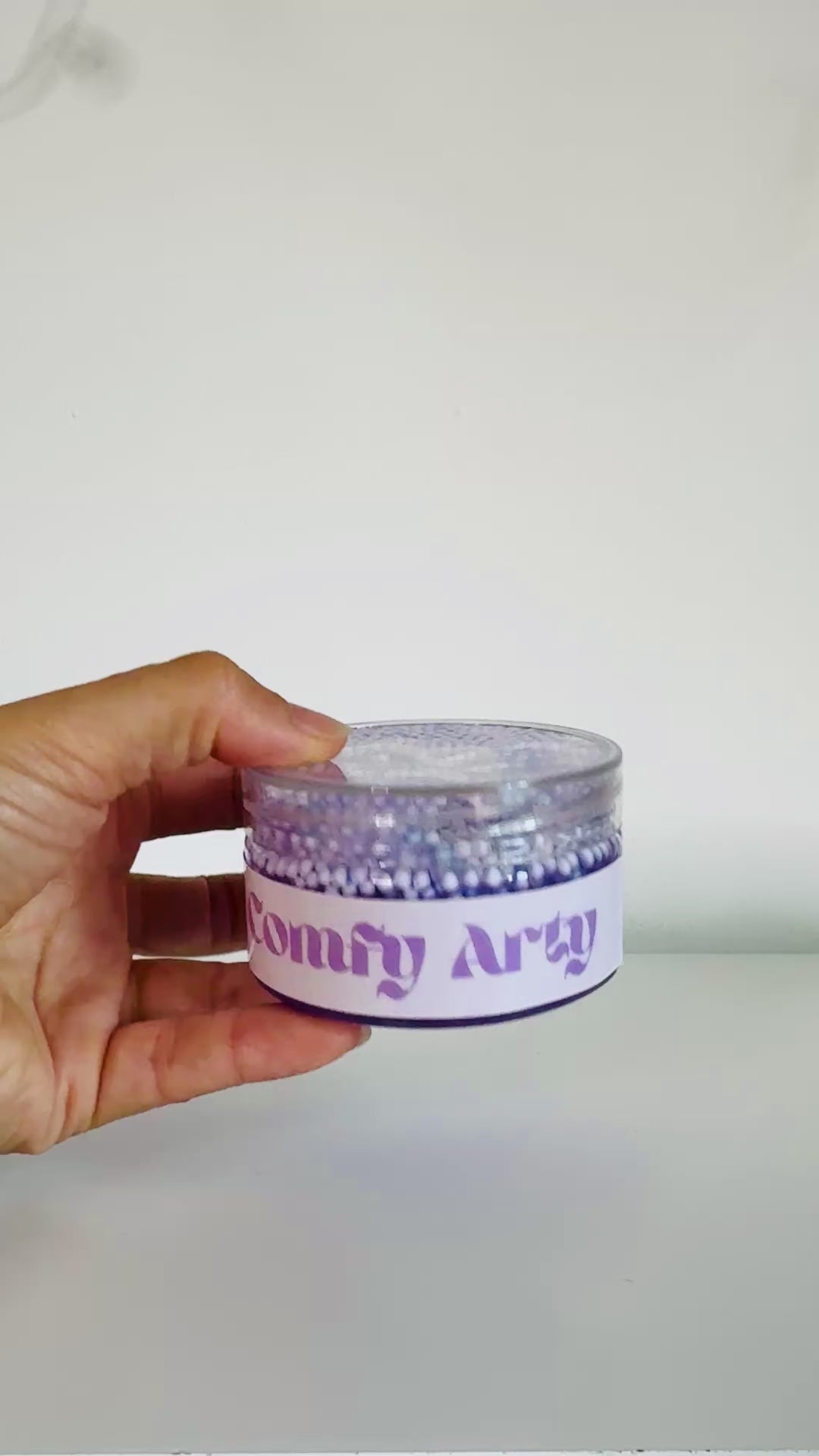 Asmr Crackypop Slime translucide | Mauve