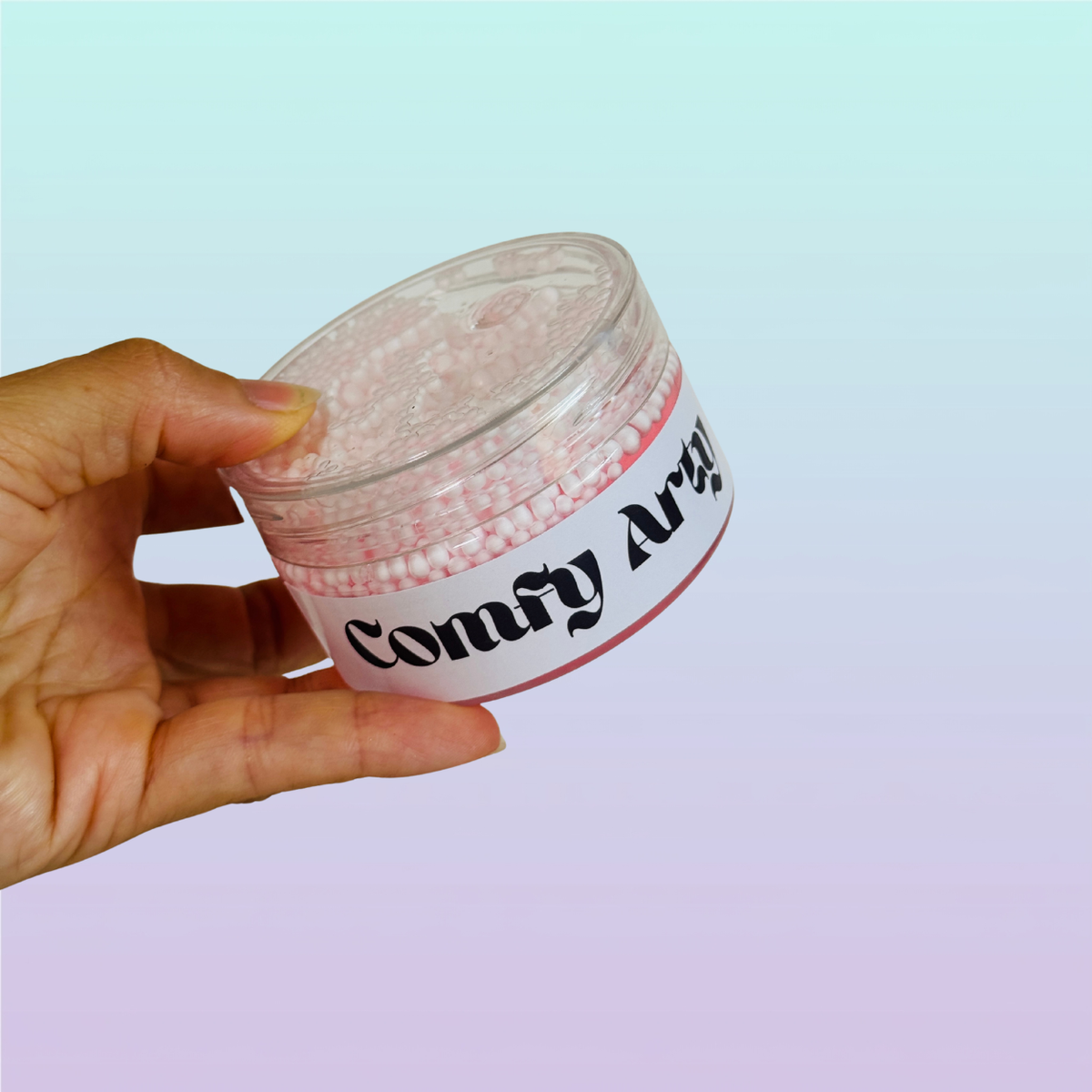 Asmr Crackypop Slime translucide | Rose