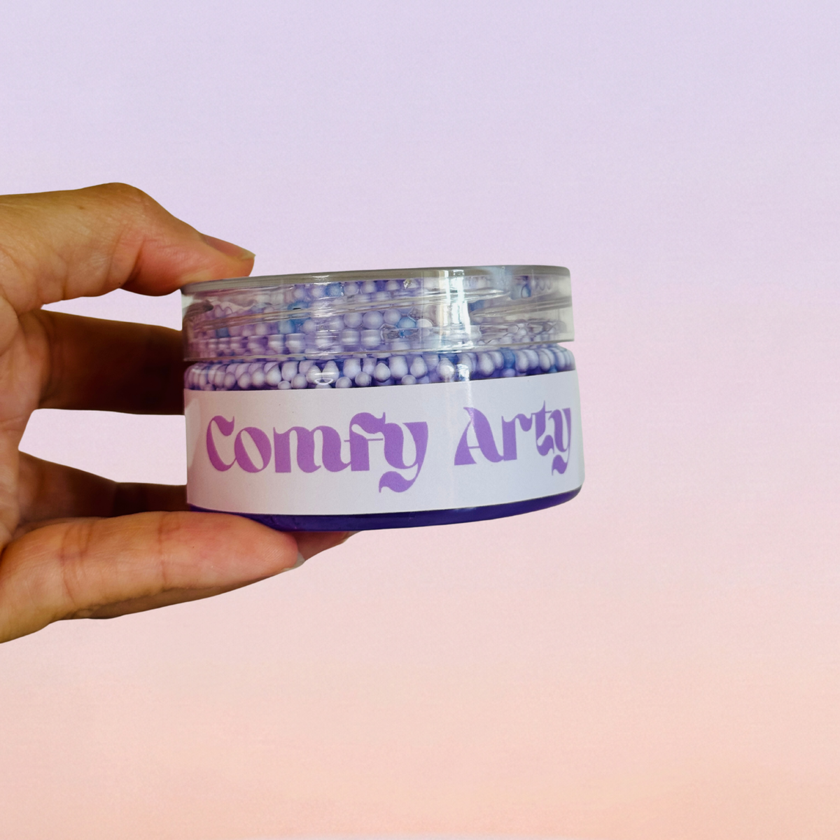 Asmr Crackypop Slime translucide | Mauve