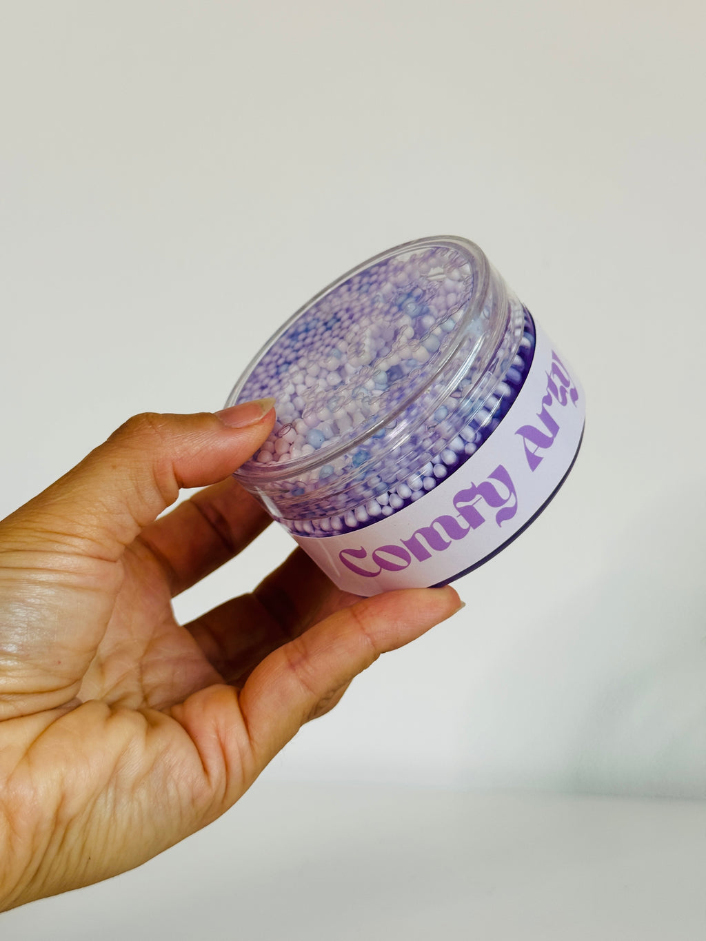 Asmr Crackypop Slime translucide | Mauve